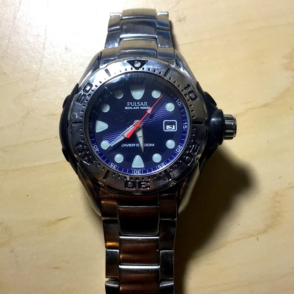 Pulsar Solar 4000 Dive Watch